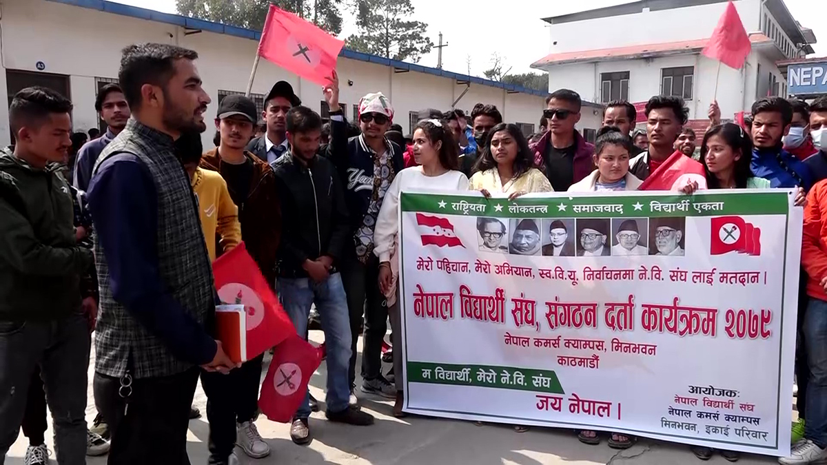 स्ववियु निर्वाचन प्रक्रिया आजदेखि सुरु